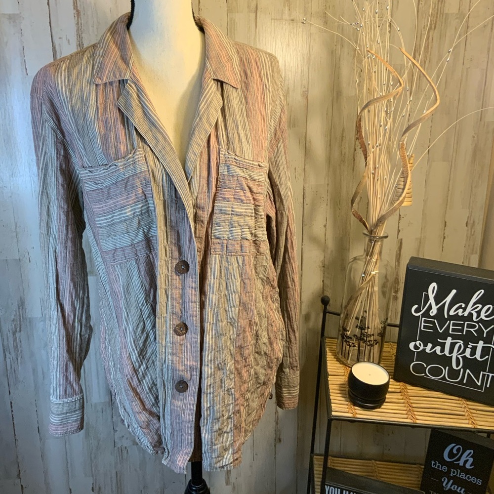 Free People button down shirt.